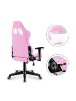 Herní židle  Pink model 21325924 - Huzaro