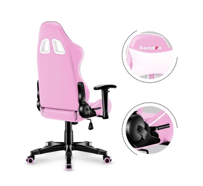 Herní židle  Pink model 21325924 - Huzaro