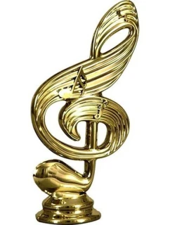 Plastová figúrka hudobníka - noty F157/G