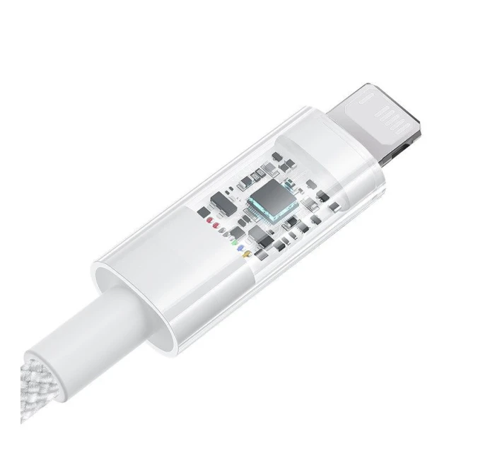 Kábel Baseus Gem 2,4A 2 m (biely)