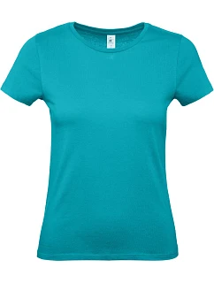 B&C #E150 /women Dámske tričko 01.002T v odtieni „real turquoise“