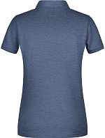 Dámské piqué polo z bio bavlny 02. light denim melange model 22534270 - Daiber