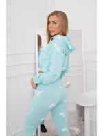 Sada s potiskem pistole mint Sada s potiskem pistole mint