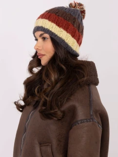 Czapka AT CZ model 21798071 jasny żółty - FPrice