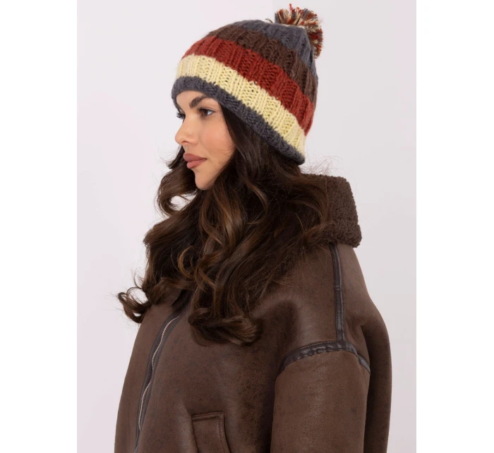 Czapka AT CZ model 21798071 jasny żółty - FPrice Czapka AT CZ model 21798071 jasny żółty - FPrice