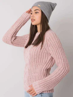 Dámská čepice model 16161928 šedá - FPrice