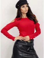 Blúzka RV BZ 5099 1.07 červená Blúzka RV BZ 5099 1.07 červená