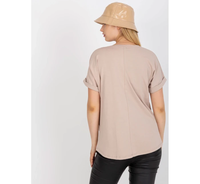 Tričko RV TS model 17420083 béžová - FPrice