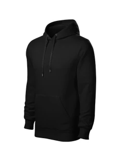 Cape Free pánska mikina s kapucňou čierna