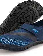 Plavecká obuv Agama tm. modrá-čierna - AQUA SPEED