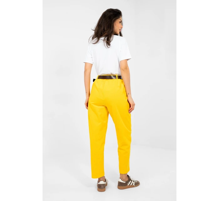 ~Kordurové nohavice model 224052 Taliansko Moda