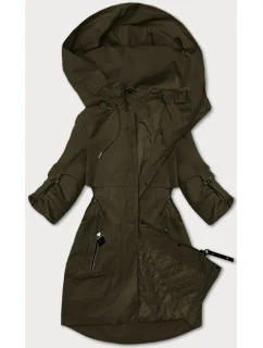 Dámská bunda typu větrovka v khaki barvě model 20867443 - S'WEST