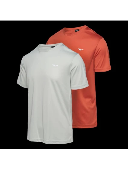 Pánské tričko s krátkým rukávem model 21356031 2 PACK - Hi-Tec