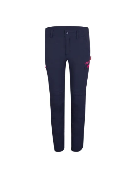 Trollkids Detské nohavice Kjerag pre chlapcov/dievčatá so zipsom Navy Blue/Magenta (177-114) Trollkids Detské nohavice Kjerag pre chlapcov/dievčatá so zipsom Navy Blue/Magenta (177-114)