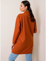 Kabát model 14837554 tmavě oranžový - FPrice