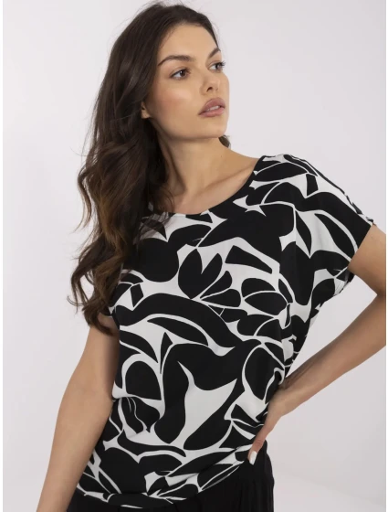 Blúzka D73771M10978X čierna