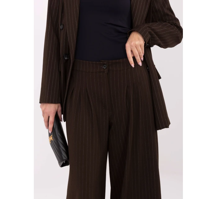 Nohavice IT SP FL9787.85 tmavohnedé