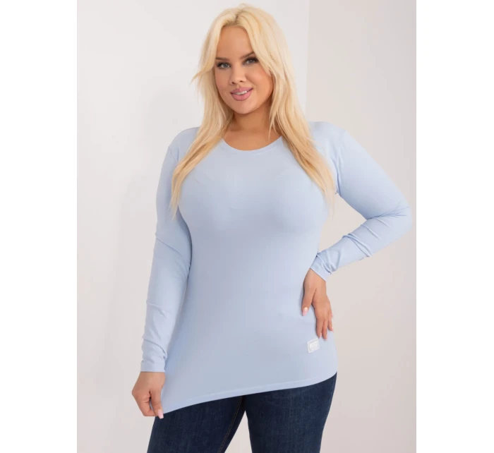 Bluzka RV BZ model 19572731 jasny niebieski - FPrice