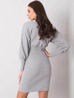 Šaty RV SK 6079.65 sivá