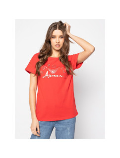 Dámské tričko  červená  model 9015205 - Emporio Armani