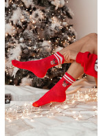 Dámske ponožky 1283 Vianočný mix farieb - Milena