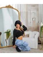 Sexi džínsy J209F svetlomodré - Koucla