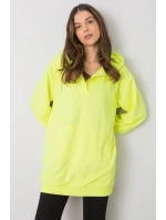 Dámska mikina Model EM-BL-ES-21-528.12X Fluo Yellow - Ex Moda