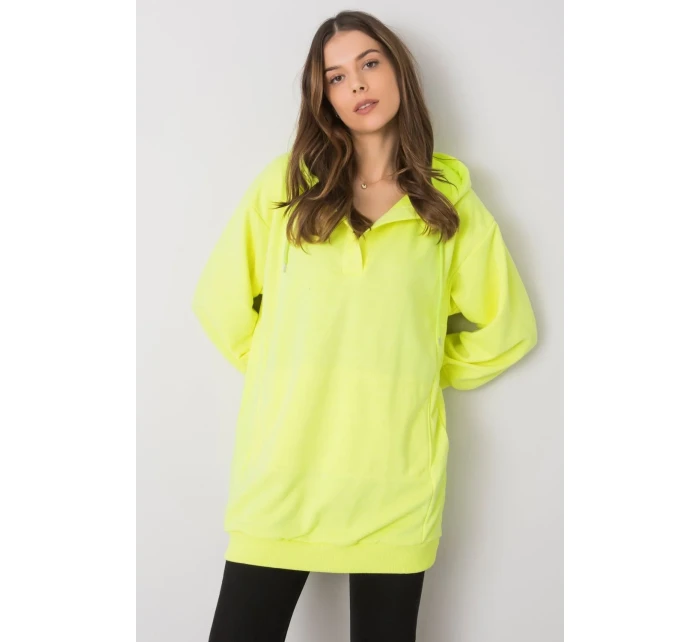 Dámska mikina Model EM-BL-ES-21-528.12X Fluo Yellow - Ex Moda