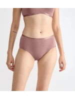 Dámske bavlnené midi nohavičky GO Daily 3P - BROWN - svetlohnedá 1141 - SLOGGI Dámske bavlnené midi nohavičky GO Daily 3P - BROWN - svetlohnedá 1141 - SLOGGI