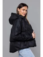 Čierna prechodná bunda s prešívanými rukávmi (5M3113-392) Čierna prechodná bunda s prešívanými rukávmi (5M3113-392)