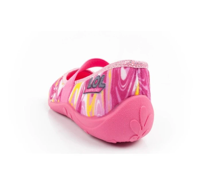 Leomil detské topánky balerínky papuče papradie pre dievčatá LOL