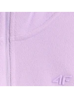 Dámska fleecová mikina 4F F069 svetlo fialová 4FWAW25UFLEF069 52S