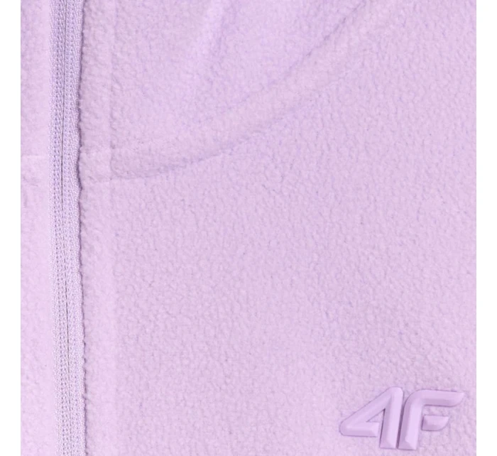 Dámska fleecová mikina 4F F069 svetlo fialová 4FWAW25UFLEF069 52S