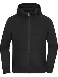 Daiber 8043 Ťažká unisexová mikina s kapucňou v oversize strihu 02.8043 čierna