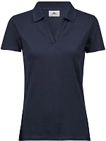 TJ Dámské luxusní piqué polo s výstřihem do V 18. navy model 22497451 - Tee Jays TJ Dámské luxusní piqué polo s výstřihem do V 18. navy model 22497451 - Tee Jays