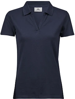 TJ Dámské luxusní piqué polo s výstřihem do V 18. navy model 22497451 - Tee Jays