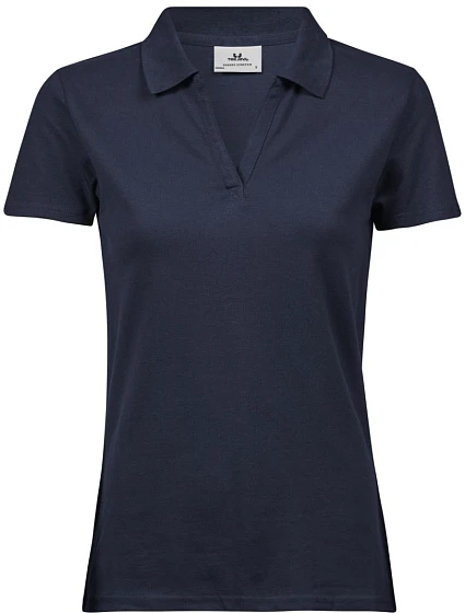 Tee Jays TJ 1409 Dámske luxusné polo tričko z piké s výstrihom do V 18.1409 tmavomodré Tee Jays TJ 1409 Dámske luxusné polo tričko z piké s výstrihom do V 18.1409 tmavomodré
