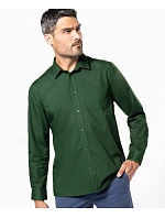 K Popelínová košile s dlouhým rukávem 20.K lime model 22510021 - Kariban