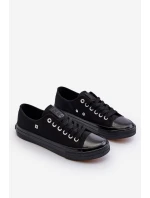 Mužské nízké tenisky Big Star model 21654607 Černé - Big Star Shoes