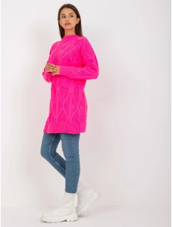 Jumper LC SW 8012.88P fluo ružová