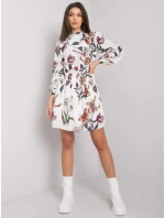 Šaty RO SK E01.49P biela zelená