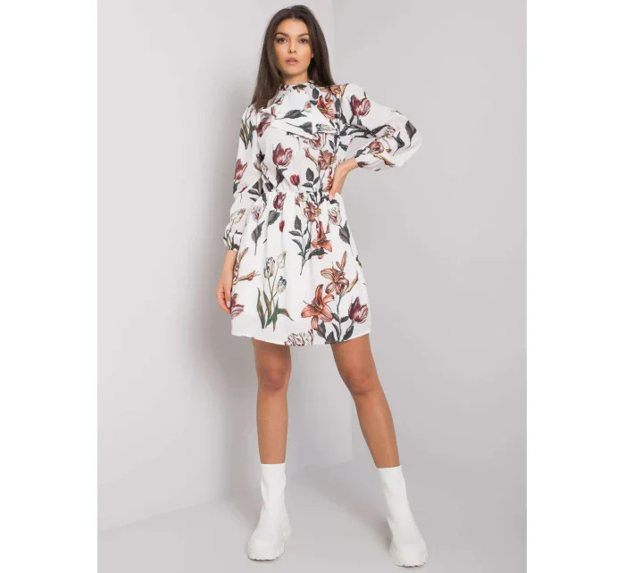 Šaty RO SK E01.49P biela zelená