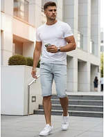 FashionStreet pánske modré džínsové šortky SX2616 FashionStreet pánske modré džínsové šortky SX2616