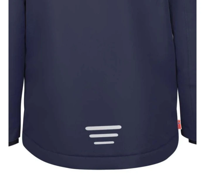 Kids Snow Jacket Pro winter navy blue bunda s kapucí model 21784050 - Trollkids