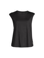 CASALL Laser Mesh Muscle Tank Black