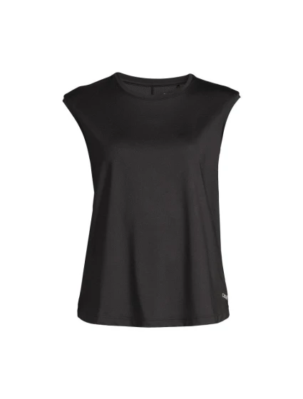 CASALL Laser Mesh Muscle Tank Black