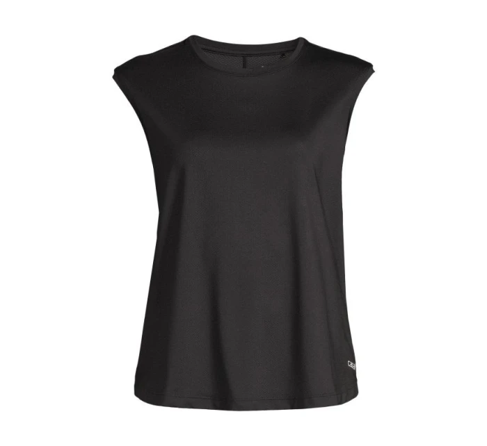 CASALL Laser Mesh Muscle Tank Black