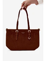 kabelka z imitace semiše Camel model 22221027 - Flora&Co kabelka z imitace semiše Camel model 22221027 - Flora&Co