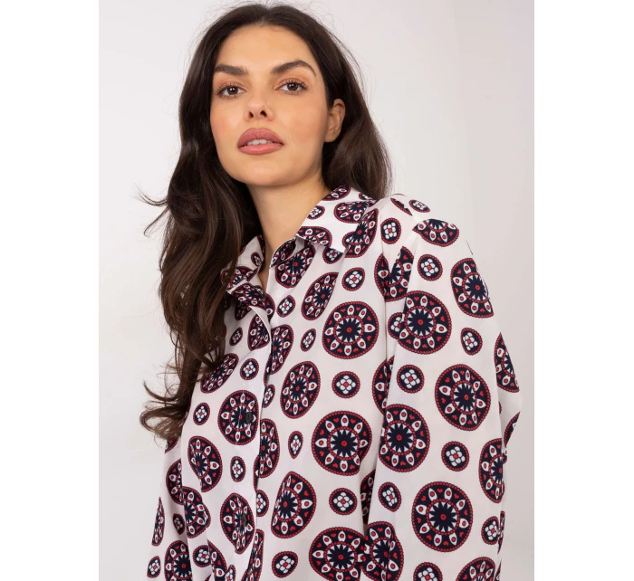 Košeľa LK KS 510190.20P červená