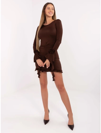 Šaty MI SK A1565.80 hnedé